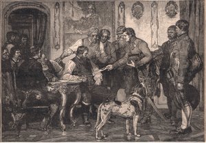 Andrew Hofer nimitettiin Tirolin kuvernööriksi 1809 jKr tekijältä Franz Defregger