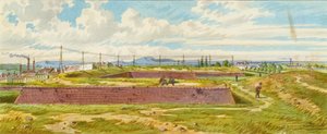 St. Marx Line Wienissä, lähellä Arsenalia tekijältä Franz Gerasch