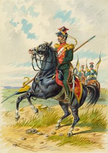 sotilas hevosen selässä