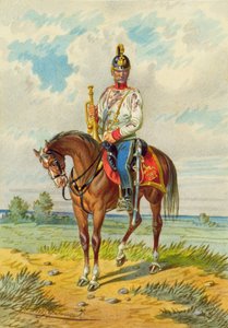 sotilas hevosen selässä