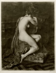 Naisen alaston, n. 1925