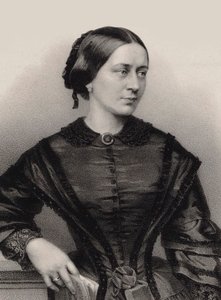 Clara Schumannin muotokuva 1819-1896, 1860.