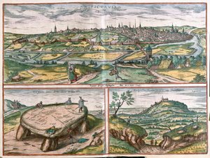 Montpellier, Tours ja Poitiers, Ranska tekijältä Franz Hogenberg