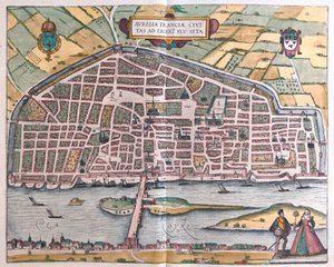 Orleans - Ranska tekijältä Franz Hogenberg
