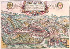 Serravalle, Vittorio Veneto (Treviso), Italia (kaiverrus tekijältä Franz Hogenberg