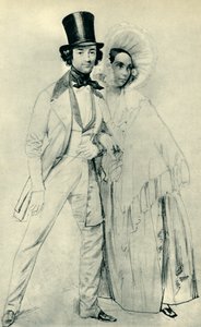Paul ja Amalie Taglioni, 1839, 1943. tekijältä Franz Krüger