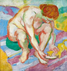 Näytelmä, jossa esiintyy kissa tekijältä Franz Marc