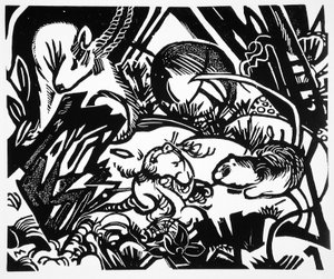 Eläinsatu tekijältä Franz Marc