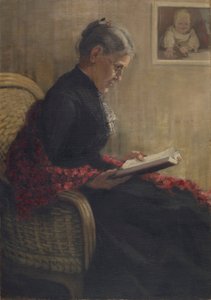 Taiteilijan äidin muotokuva tekijältä Franz Marc