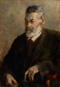 Taiteilijan isän muotokuva tekijältä Franz Marc