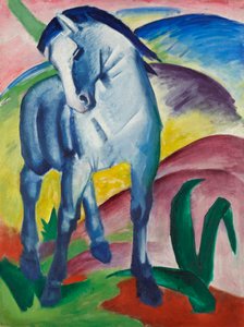 Sininen hevonen I tekijältä Franz Marc