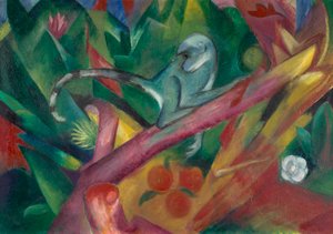 Pikku apina tekijältä Franz Marc