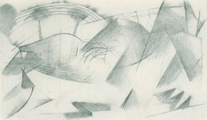 Franz Marc - Luonnoslehti kentältä - Sheet 33 tekijältä Franz Marc