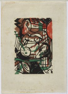hevosten syntymää tekijältä Franz Marc
