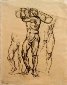 Holzträger tekijältä Franz Marc