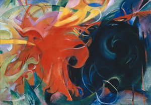 Taistelevat muodot tekijältä Franz Marc