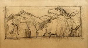 Lenggries-hevostutkimus (hevostutkimus) tekijältä Franz Marc