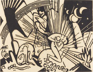 Sovittelu (Versoehnung) tekijältä Franz Marc