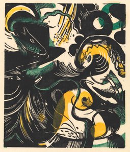 Luomistarina II tekijältä Franz Marc