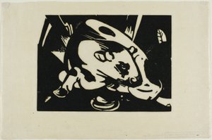 Härkä tekijältä Franz Marc