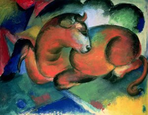 Red Bull tekijältä Franz Marc