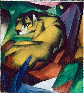 Tiikeri, 1912 tekijältä Franz Marc