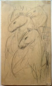 Sinisten hevosten torni tekijältä Franz Marc