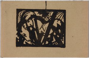 Villihevonen tekijältä Franz Marc