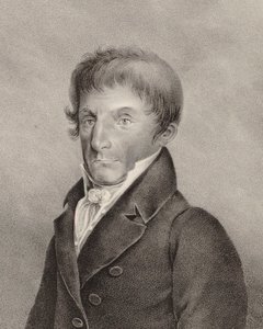 Muotokuva säveltäjä Antonio Salierista 1750-1825, noin 1835. tekijältä Franz Oehme