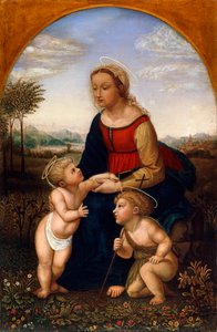 Neitsyt ja lapsi ja Johannes Kastaja poikana, 1800-luvun alku