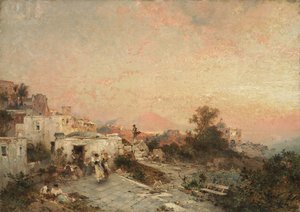 La Tarantella, Posilipo, Napoli, noin 1895