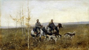 Metsästäjät. Franz Roubaud