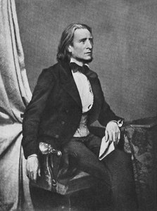 Franz Liszt, c1860, 1939