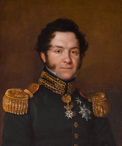 Jean-Noé-Godefroy de Polier-Vernandin muotokuva 1782-1833, 1823. tekijältä Franz Seraph Stirnbrand