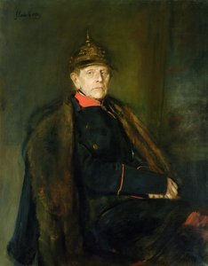 Kenraali marsalkka Helmuth Graf von Moltke (1800-91), 1890 tekijältä Franz Seraph von Lenbach
