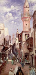Arabian katukuva tekijältä Franz Wilhelm Odelmark