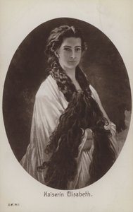 Elisabeth Baijerilainen, Itävallan keisari Franz Joseph I:n puoliso (litho)