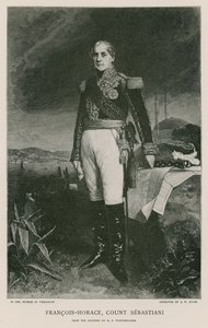 Horace Francois Bastien Sebastiani de La Porta tekijältä Franz Xaver Winterhalter