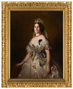 Isabella, Espanjan kuningatar tekijältä Franz Xaver Winterhalter