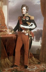 Louis-Philippe, Ranskan kuningas (öljy kankaalle) tekijältä Franz Xaver Winterhalter