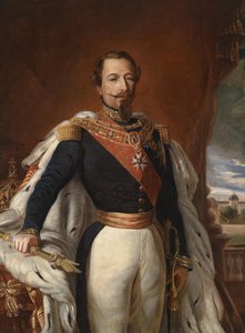 Ranskan keisari Napoleon III:n muotokuva 1808-1873. tekijältä Franz Xaver Winterhalter