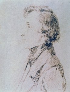 Frederic Chopinin muotokuva (Zelazowa Wola tekijältä Franz Xaver Winterhalter