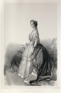 Imperatrice Eugenien muotokuva tekijältä Franz Xaver Winterhalter