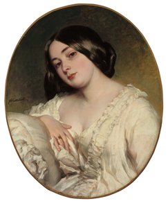Naisen muotokuva tekijältä Franz Xaver Winterhalter