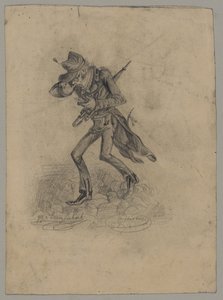 Kylän parturi tekijältä Franz von Lenbach