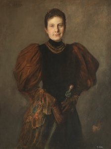 Infanta María de la Paz de Borbón, Isabella II:n tytär. tekijältä Franz von Lenbach