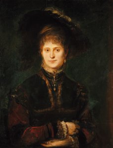 Magdalena Plach (?) tekijältä Franz von Lenbach