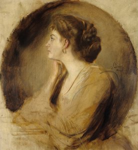 Margarethe von Mute (?) tekijältä Franz von Lenbach