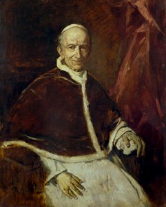 Paavi Leo XIII tekijältä Franz von Lenbach
