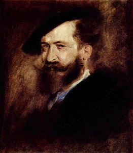 Wilhelm Buschin muotokuva tekijältä Franz von Lenbach